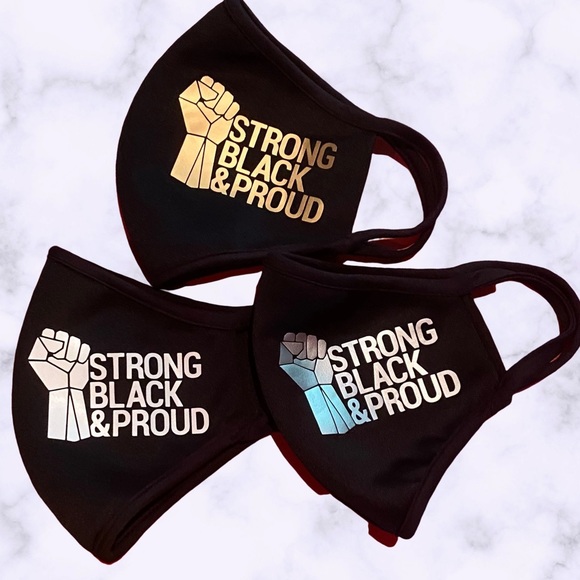 PHrequency8 Other - Strong Black & Proud Face Mask